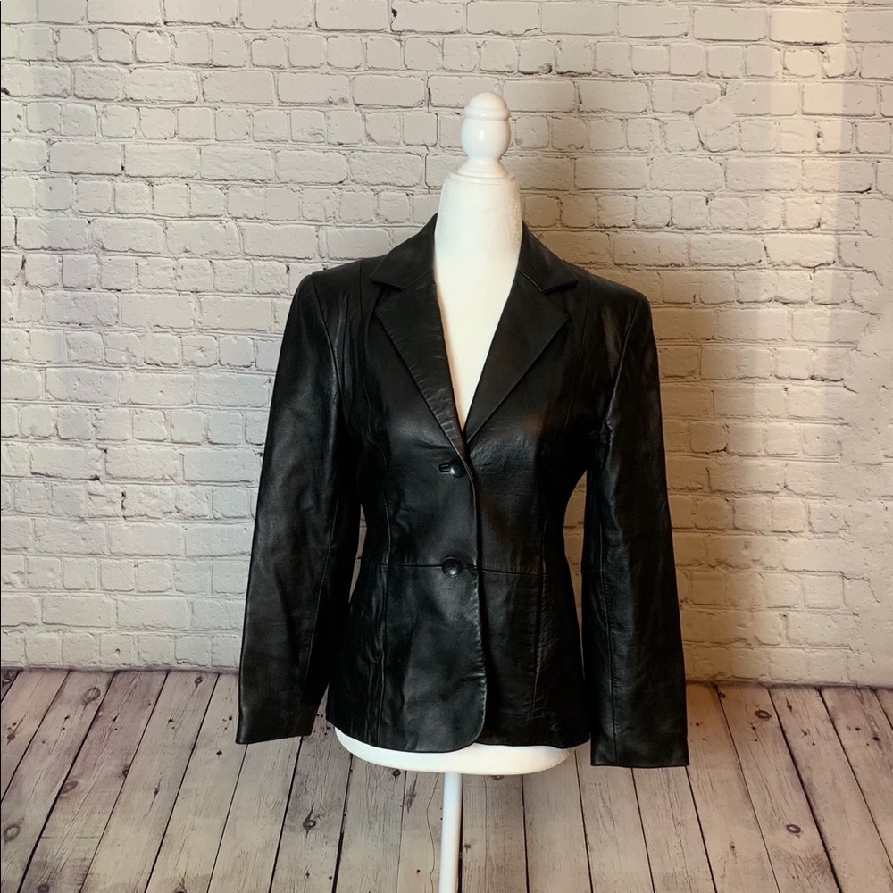 Valerie Stevens leather jacket